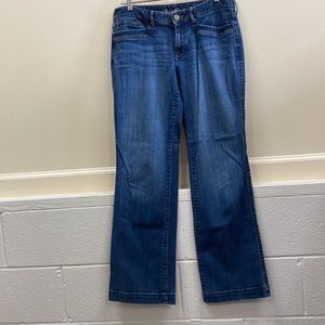Eddie Bauer women’s size 8 curvy trouser jeans